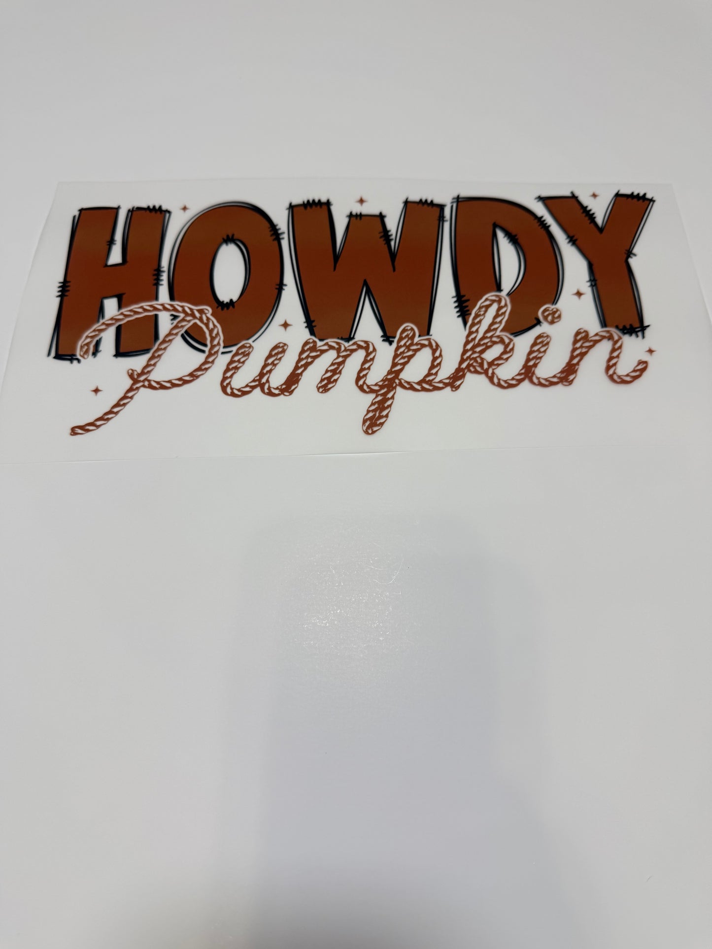 #141 HOWDY PUMPKIN