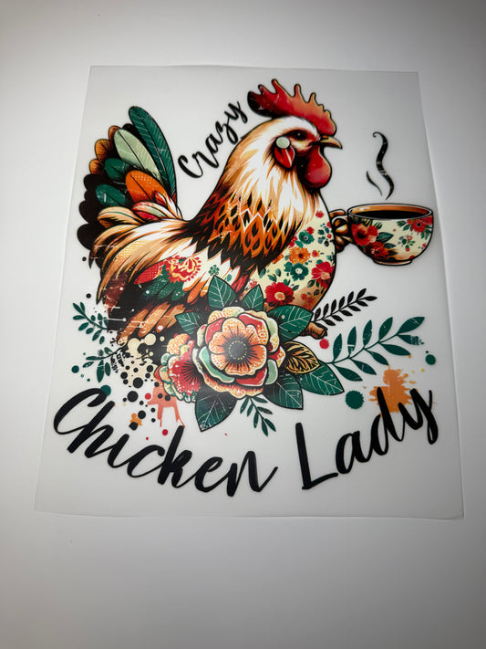 #109 CRAZY CHICKEN LADY