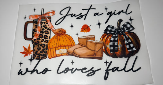 #125 JUST A GIRL WHO LOVES FALL