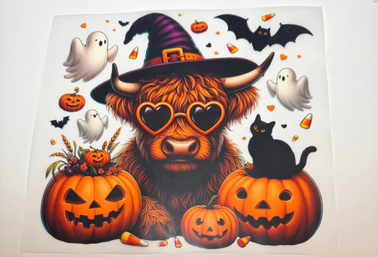 #130 HALLOWEEN COW
