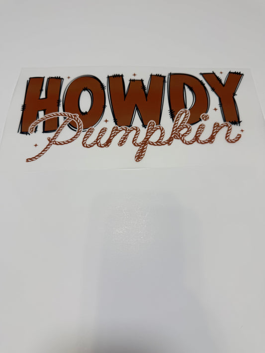 #141 HOWDY PUMPKIN